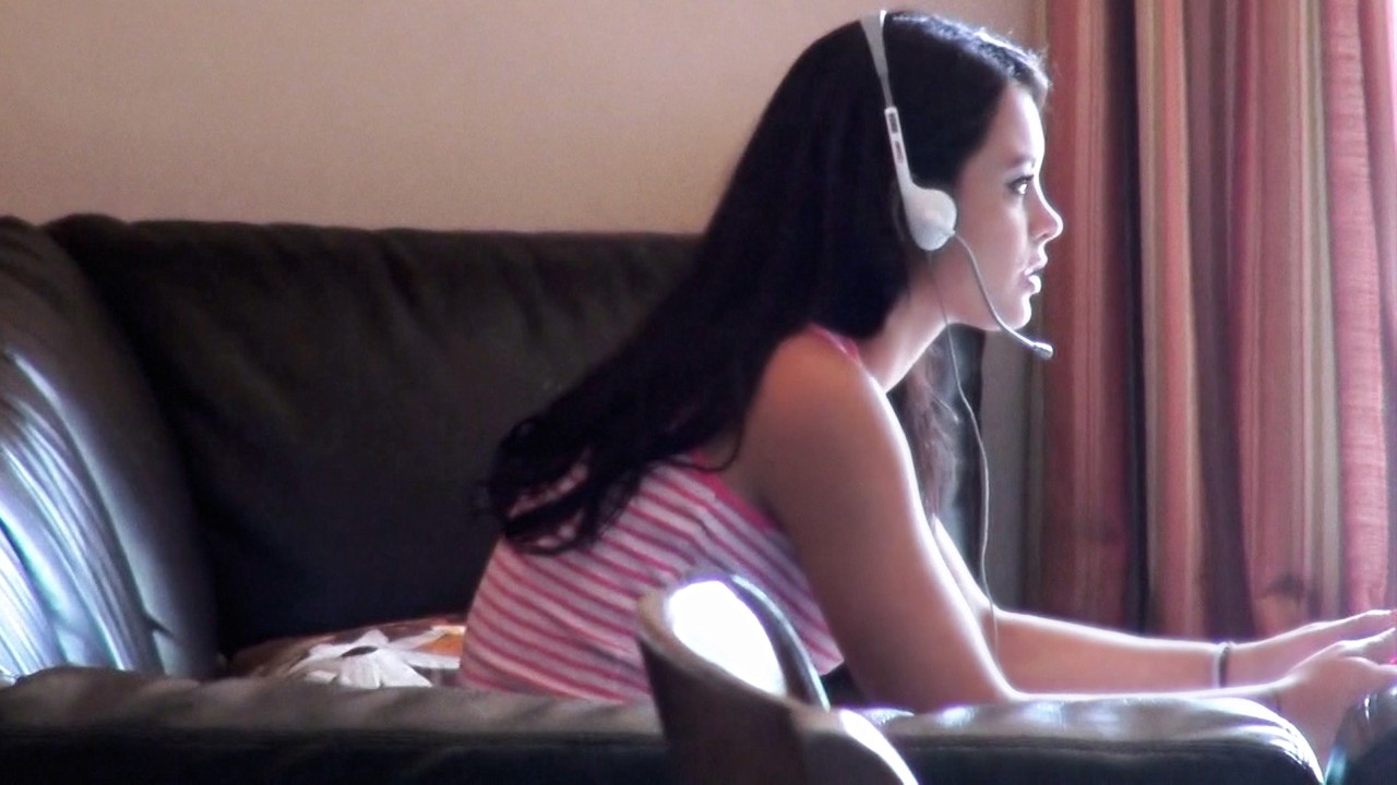 Celina Santiago in Latina Sex Tapes XXX video: Don't Mess With a Gamer...