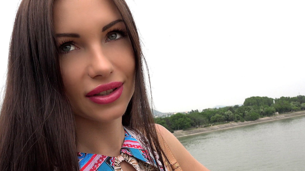 Sasha Rose in Public Pickups XXX video: Russian Brunette Fucks Outdoors